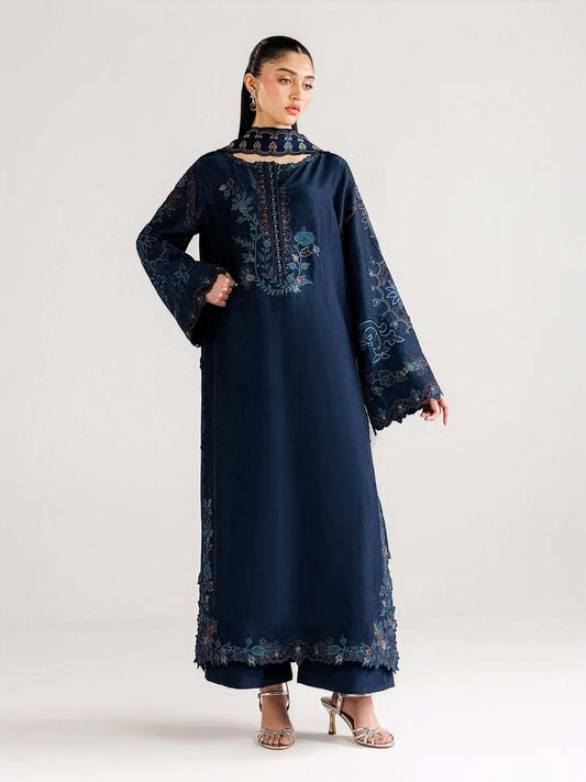 Azure Embroidered 3Piece