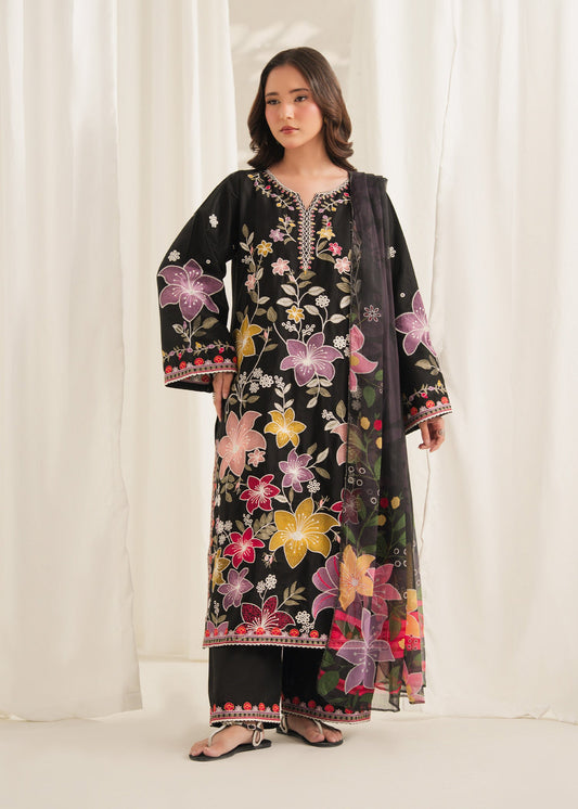 Jasmine 3 Piece - Black