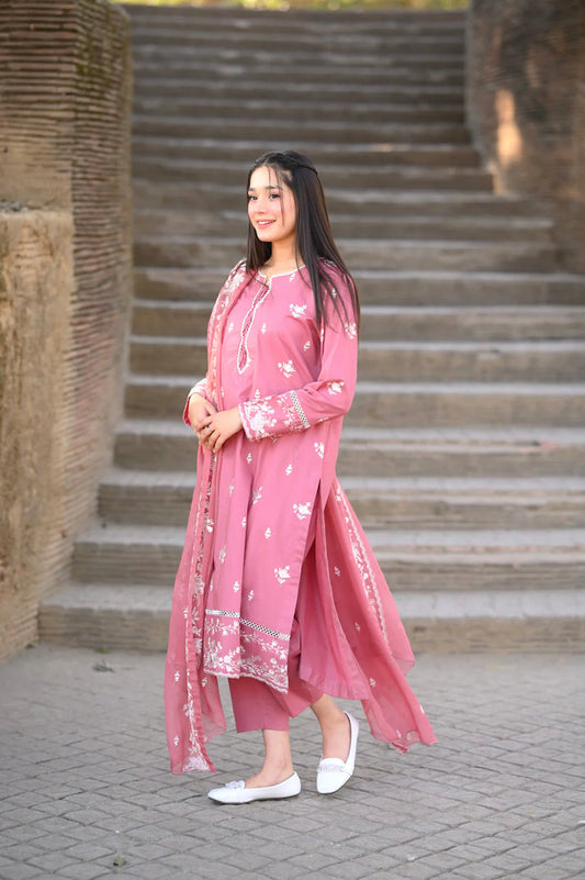Zara Stitched 3Pc
