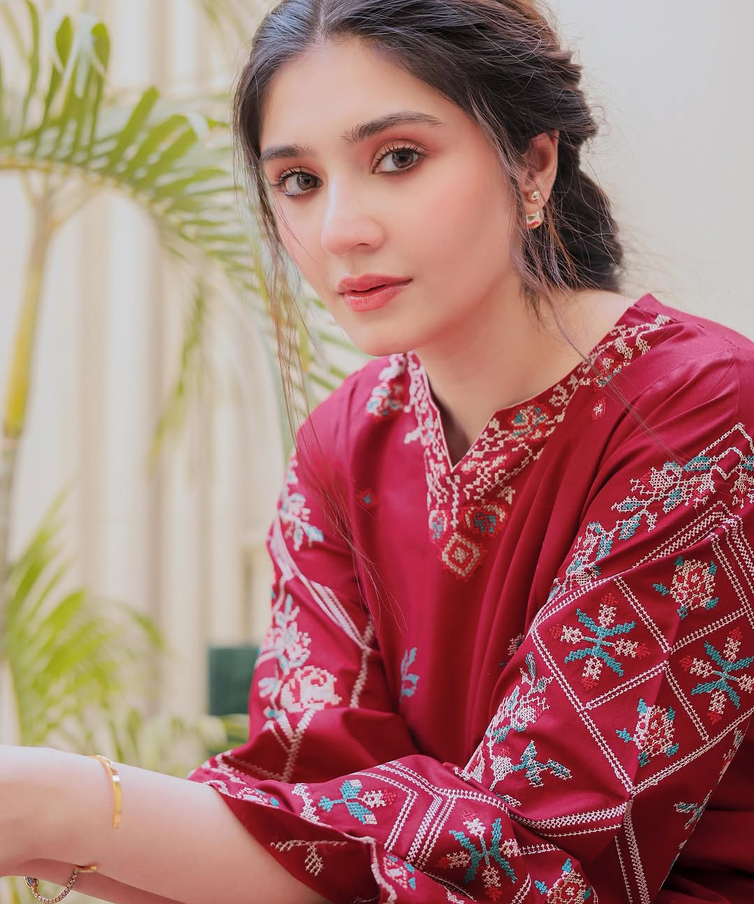 Embroidered