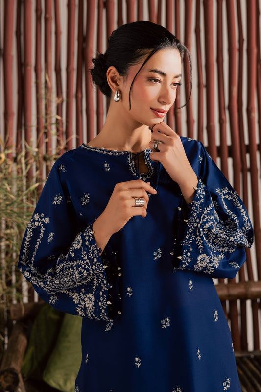 Mehru Embroidered Lawn 2Pc