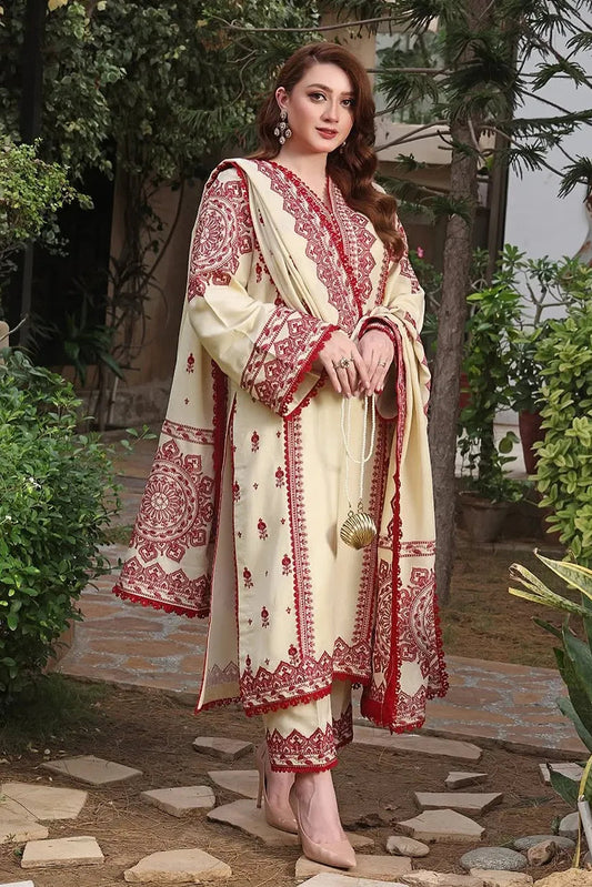 Raya Embroidered 3Pc