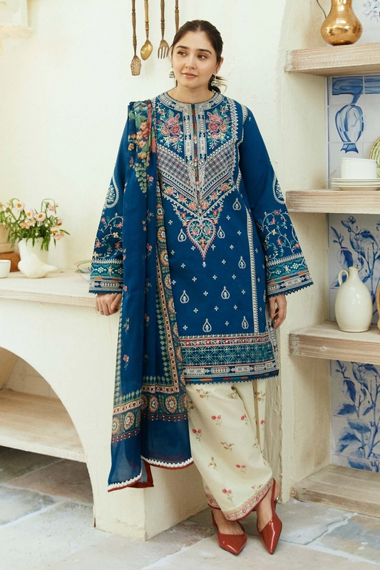 DUR E FISHAN EMBROIDERED 3Pc