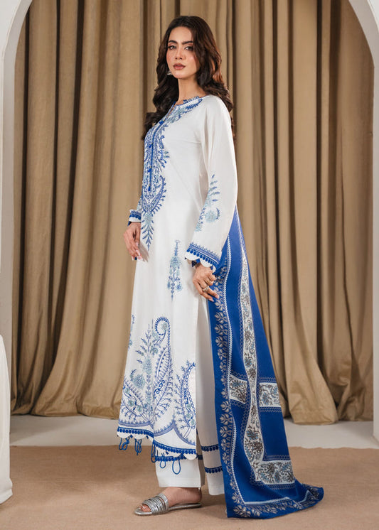 Zeba Embroidered 3Pc