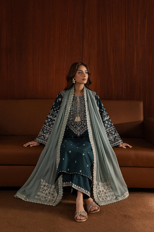 Koyal Embroidered 3PC