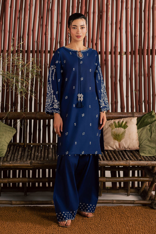 Mehru Embroidered Lawn 2Pc