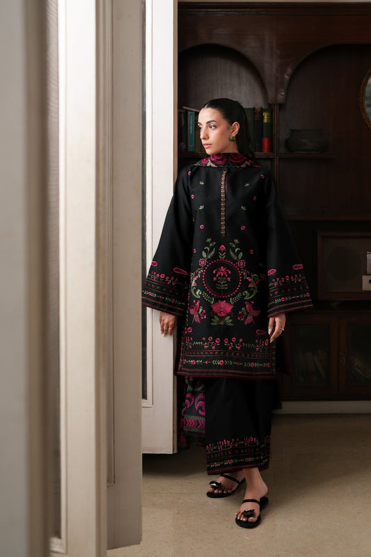 Black Luxury Embroidery 3PC