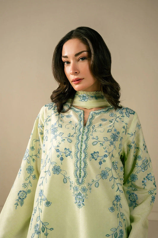 Zeeva 3-Piece Embroidered